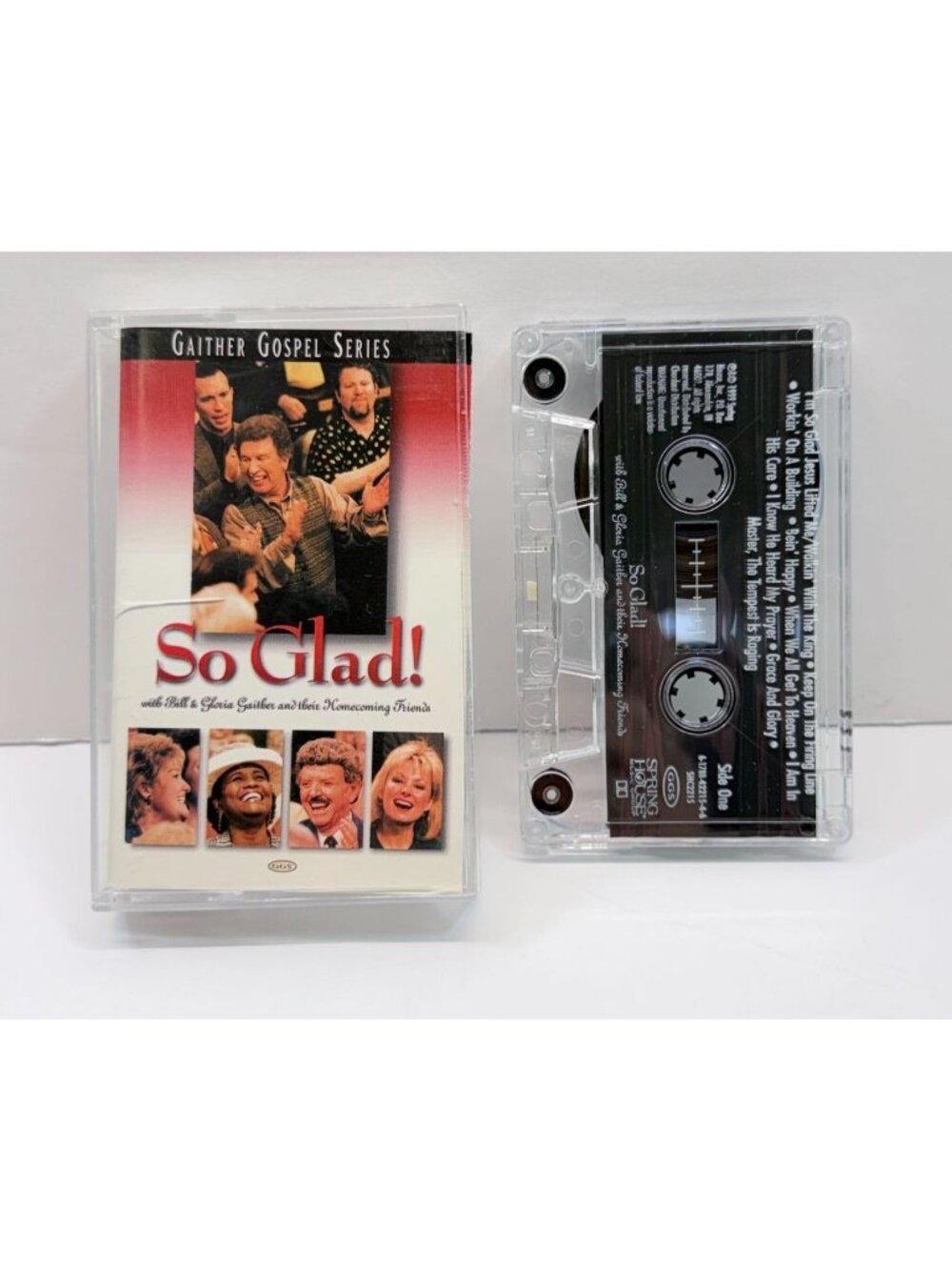 Bill & Gloria Gaither Gospel Series So Glad Cassette Tape 1999 Religious